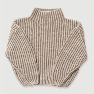 Micaela Greg Oatmeal Ines Sweater small
